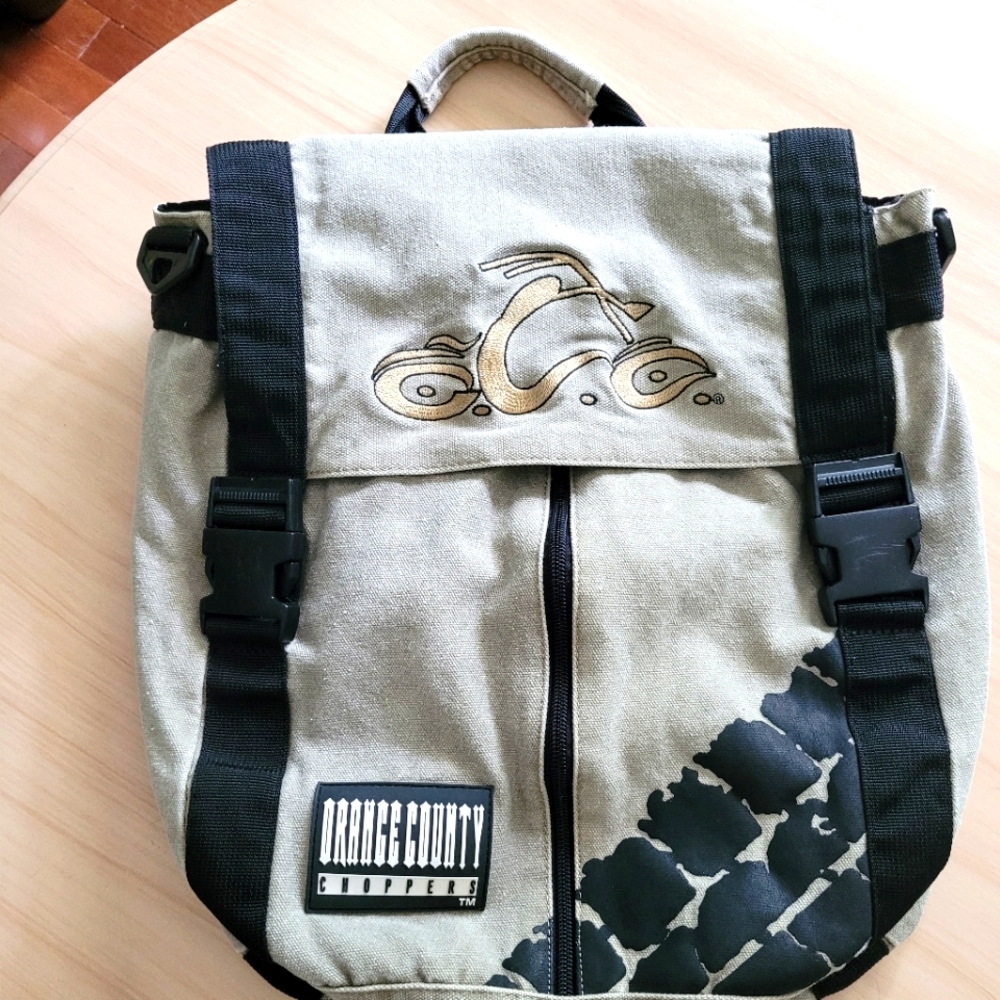 Orange County Choppers Canvas Backpack